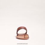 נשים הַנעָלָה Sam Edelman סנדל טבעת מרגיט אצבע חום מייפל 4XL22X261 - Image 3