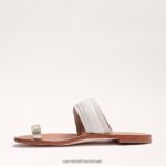 נשים הַנעָלָה Sam Edelman סנדל טבעת מרגיט אצבע שנהב מודרני 4XL22X259 - Image 4