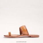 נשים הַנעָלָה Sam Edelman סנדל טבעת מרגיט אצבע מולטי חום 4XL22X260 - Image 4