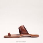נשים הַנעָלָה Sam Edelman סנדל טבעת מרגיט אצבע חום מייפל 4XL22X261 - Image 4