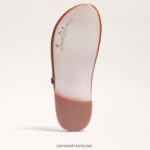 נשים הַנעָלָה Sam Edelman סנדל טבעת מרגיט אצבע עור שחור 4XL22X258 - Image 6
