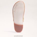 נשים הַנעָלָה Sam Edelman סנדל טבעת מרגיט אצבע זהב ענבר 4XL22X257 - Image 6