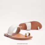 נשים הַנעָלָה Sam Edelman סנדל טבעת מרגיט אצבע שנהב מודרני 4XL22X259 - Image 7