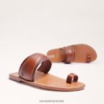 נשים הַנעָלָה Sam Edelman סנדל טבעת מרגיט אצבע חום מייפל 4XL22X261 - Image 7
