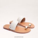 נשים הַנעָלָה Sam Edelman סנדל טבעת מרגיט אצבע שנהב מודרני 4XL22X259