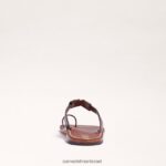 נשים הַנעָלָה Sam Edelman סנדל טבעת maxime בוהן מייפל בורבון 4XL22X256 - Image 5