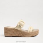 נשים הַנעָלָה Sam Edelman סנדל טריז אספדריל של קרסון חיטה מולבן 4XL22X351 - Image 2