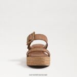 נשים הַנעָלָה Sam Edelman סנדל טריז אספדריל למרדף cuoio 4XL22X199 - Image 3