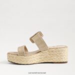 נשים הַנעָלָה Sam Edelman סנדל טריז אספדריל למרדף קליפת ביצה 4XL22X200 - Image 4
