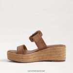 נשים הַנעָלָה Sam Edelman סנדל טריז אספדריל למרדף cuoio 4XL22X199 - Image 4