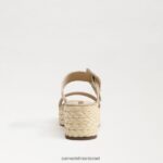 נשים הַנעָלָה Sam Edelman סנדל טריז אספדריל למרדף קליפת ביצה 4XL22X200 - Image 5
