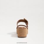 נשים הַנעָלָה Sam Edelman סנדל טריז אספדריל למרדף cuoio 4XL22X199 - Image 5
