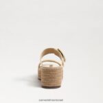 נשים הַנעָלָה Sam Edelman סנדל טריז אספדריל של קרסון חיטה מולבן 4XL22X351 - Image 5