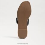 נשים הַנעָלָה Sam Edelman סנדל טריז אספדריל של קרסון שָׁחוֹר 4XL22X352 - Image 6
