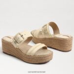נשים הַנעָלָה Sam Edelman סנדל טריז אספדריל של קרסון חיטה מולבן 4XL22X351 - Image 7