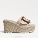 נשים הַנעָלָה Sam Edelman סנדל טריז אספדריל Livi חול קיץ 4XL22X341 - Image 2