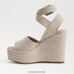 נשים הַנעָלָה Sam Edelman סנדל טריז ואדה אספדריל טִבעִי 4XL22X382 - Image 4