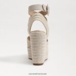 נשים הַנעָלָה Sam Edelman סנדל טריז ואדה אספדריל טִבעִי 4XL22X382 - Image 5