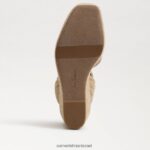 נשים הַנעָלָה Sam Edelman סנדל טריז ואדה אספדריל cuoio 4XL22X384 - Image 6