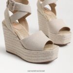 נשים הַנעָלָה Sam Edelman סנדל טריז ואדה אספדריל טִבעִי 4XL22X382 - Image 7