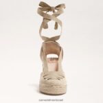 נשים הַנעָלָה Sam Edelman סנדל טריז מרגריטה אספדריל טִבעִי 4XL22X85 - Image 3