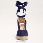 נשים הַנעָלָה Sam Edelman סנדל טריז מרגריטה אספדריל חיל הים 4XL22X88 - Image 3