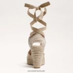 נשים הַנעָלָה Sam Edelman סנדל טריז מרגריטה אספדריל טִבעִי 4XL22X85 - Image 5