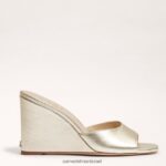 נשים הַנעָלָה Sam Edelman סנדל טריז של merrick זהב כהה 4XL22X611 - Image 2