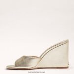 נשים הַנעָלָה Sam Edelman סנדל טריז של merrick זהב כהה 4XL22X611 - Image 4