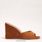 נשים הַנעָלָה Sam Edelman סנדל טריז של merrick זמש חום 4XL22X614 - Image 2