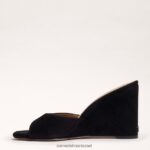 נשים הַנעָלָה Sam Edelman סנדל טריז של merrick זמש שחור 4XL22X613 - Image 4