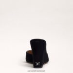 נשים הַנעָלָה Sam Edelman סנדל טריז של merrick זמש שחור 4XL22X613 - Image 5