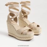 נשים הַנעָלָה Sam Edelman סנדל טריז של vaughn espadrille טִבעִי 4XL22X246