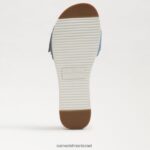 נשים הַנעָלָה Sam Edelman סנדל מגלשה ariane כחול מונטרוז 4XL22X180 - Image 6