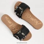 נשים הַנעָלָה Sam Edelman סנדל מגלשה ariane מארג שחור 4XL22X184 - Image 7
