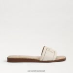 נשים הַנעָלָה Sam Edelman סנדל מגלשה אירינה קרם שנהב/בננה מודרני 4XL22X2 - Image 2