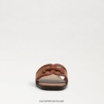 נשים הַנעָלָה Sam Edelman סנדל מגלשה אירינה קוניאק/cuoio עשיר 4XL22X5 - Image 3