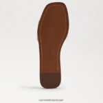 נשים הַנעָלָה Sam Edelman סנדל מגלשה אירינה קרם שנהב/בננה מודרני 4XL22X2 - Image 5