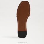 נשים הַנעָלָה Sam Edelman סנדל מגלשה אירינה קוניאק/cuoio עשיר 4XL22X5 - Image 5