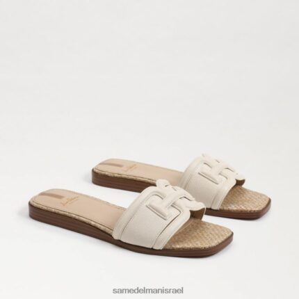 נשים הַנעָלָה Sam Edelman סנדל מגלשה אירינה קרם שנהב/בננה מודרני 4XL22X2