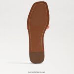 נשים הַנעָלָה Sam Edelman סנדל מגלשה אירינה ורוד טרקוטה/ורוד טיח 4XL22X4 - Image 6