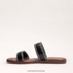 נשים הַנעָלָה Sam Edelman סנדל מגלשה גינה שָׁחוֹר 4XL22X262 - Image 4