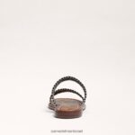 נשים הַנעָלָה Sam Edelman סנדל מגלשה גינה שָׁחוֹר 4XL22X262 - Image 5