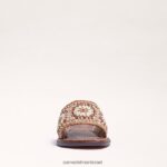 נשים הַנעָלָה Sam Edelman סנדל מגלשה גרייסי טִבעִי 4XL22X197 - Image 3