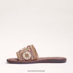 נשים הַנעָלָה Sam Edelman סנדל מגלשה גרייסי טִבעִי 4XL22X197 - Image 4