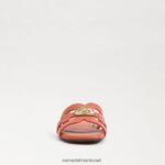 נשים הַנעָלָה Sam Edelman סנדל מגלשה קורן מפרץ ורוד טרקוטה 4XL22X577 - Image 3