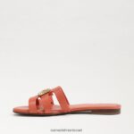 נשים הַנעָלָה Sam Edelman סנדל מגלשה קורן מפרץ ורוד טרקוטה 4XL22X577 - Image 4