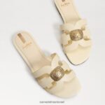 נשים הַנעָלָה Sam Edelman סנדל מגלשה קורן מפרץ חיטה מולבן 4XL22X579 - Image 7
