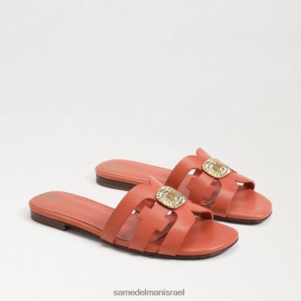 נשים הַנעָלָה Sam Edelman סנדל מגלשה קורן מפרץ ורוד טרקוטה 4XL22X577