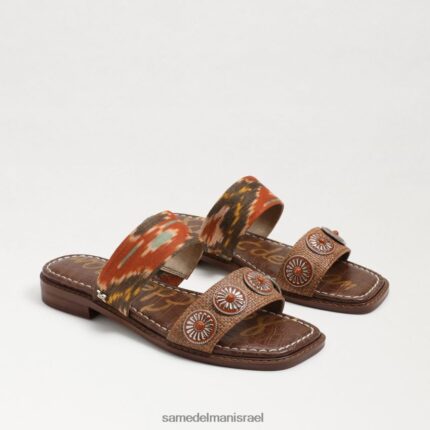 נשים הַנעָלָה Sam Edelman סנדל מגלשה hera sunset orange/cuoio 4XL22X742